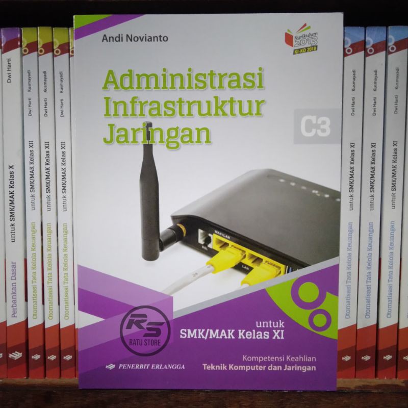 Jual Buku Administrasi Infrastruktur Jaringan SMK Kelas 11 XI 2 KIKD ...