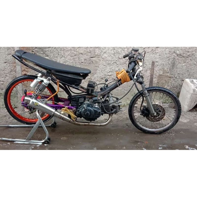 Knalpot Jupiter 115cc Sleep Engine Pekajaman Muffler