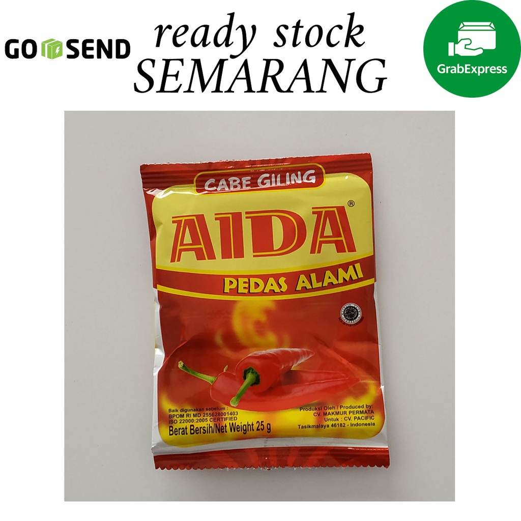 

Aida Cabe Giling 25 Gram