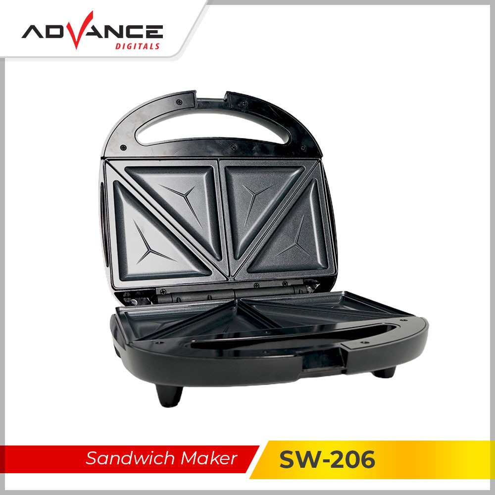 ADVANCE Mesin Sandwich Maker Pemanggang Roti  2 Lapis SW-101 SW-206