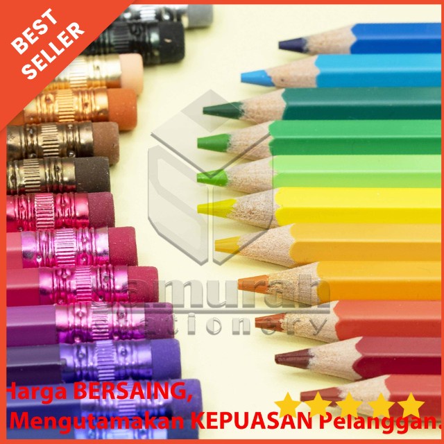 

Pensil Warna Joyko 12 Warna Panjang