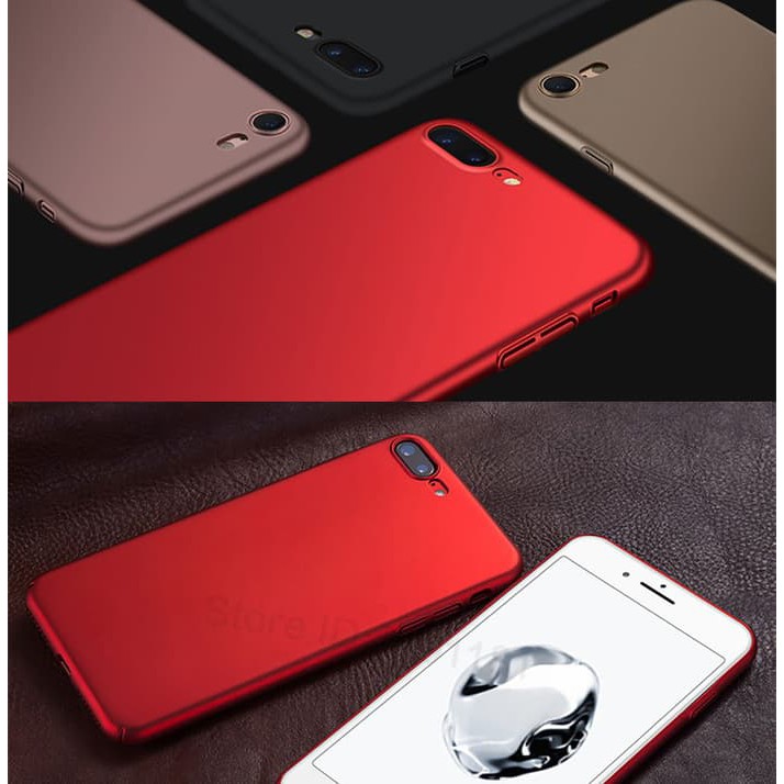 Case Iphone 7 7 Plus Hard Case Slim Matte Doff Cover Coque Candy