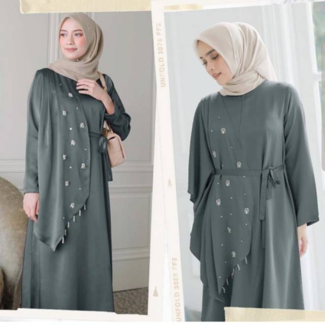 Zalia Dress Vanilla Hijab