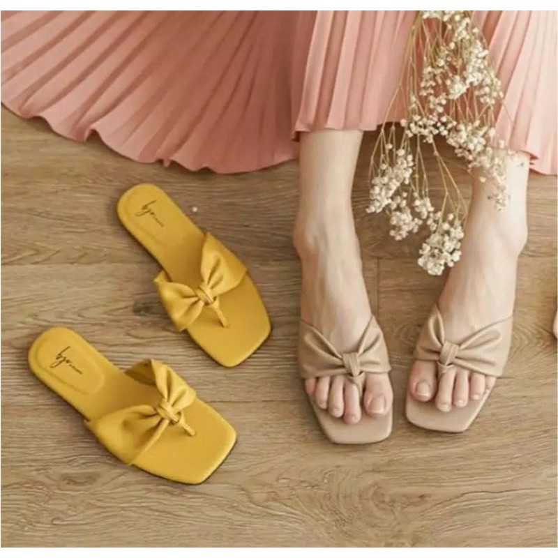 Ramadan Sale Sandal Teplek Wanita Pita J1 AG07