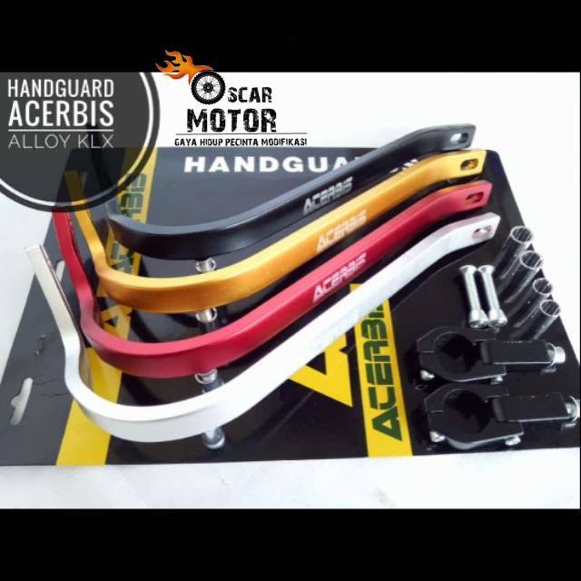 Handguard Tulang KLX ACERBIS Dtracker Pelindung tangan CRF 150 WR155 PCX Vixion CB150 motor