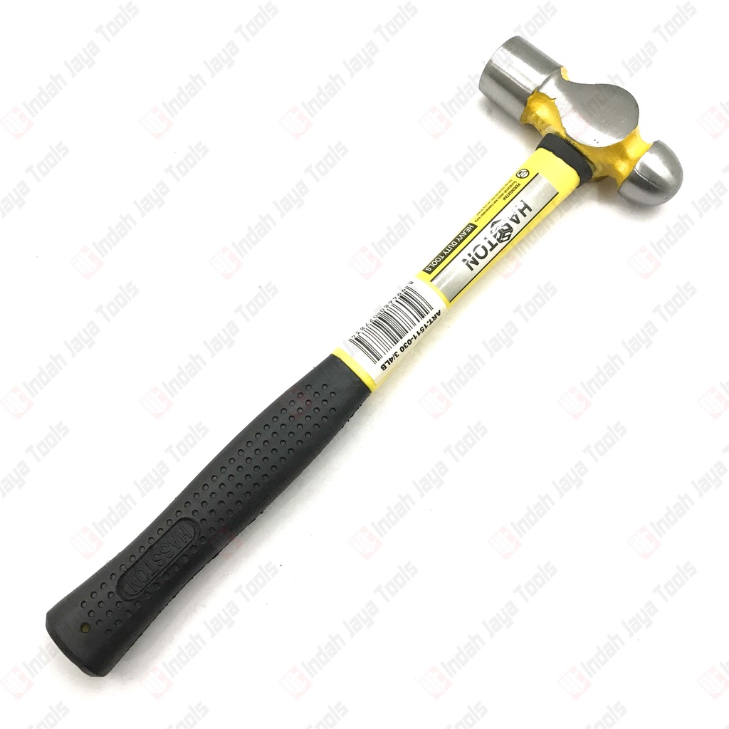 HASSTON 1511-030 Palu Konde 0.75 LB 12 OZ Gagang Fiber Karet Hammer