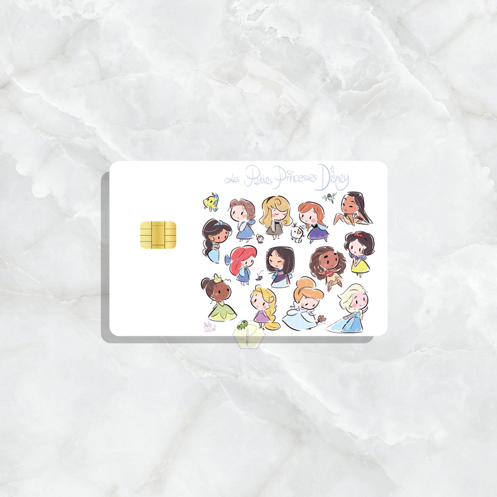 SEASON 1 BABY PRINCESS - Card Cover Skin Sticker – PLIATA Stiker Kartu ATM, E-Money, E-Toll