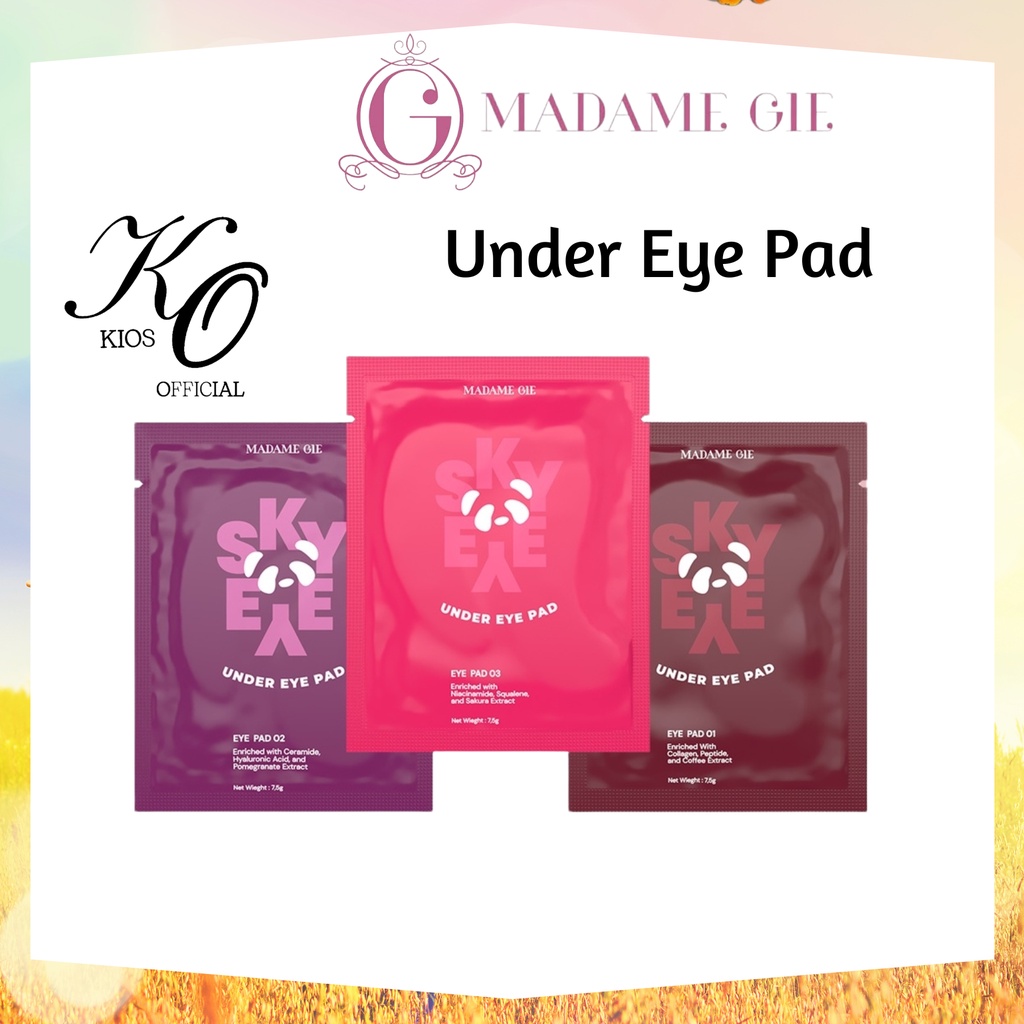 Madame Gie Sky Eyes Under Pads | Masker Mata Jelly