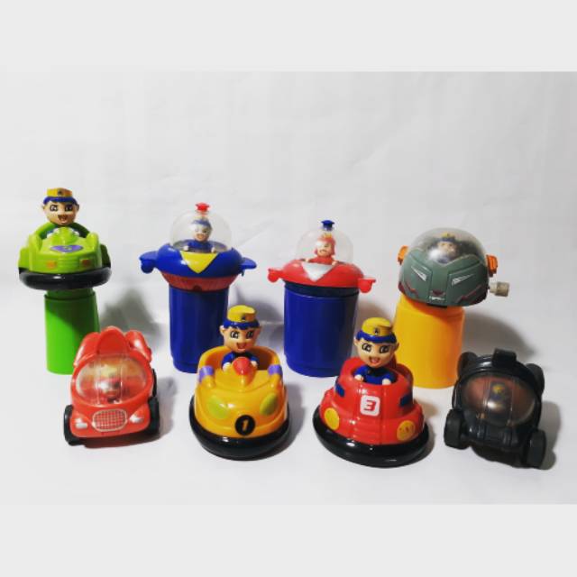 Mainan Mobil Hokben UFO Hoka Kidzu Bento Car happy Meal Piring Terbang