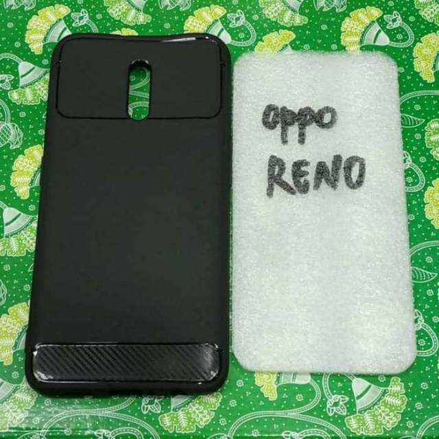 KARET oppo RENO 6.4 mantap silikon OPPO RENO 6.4 karet hitam soft case murah