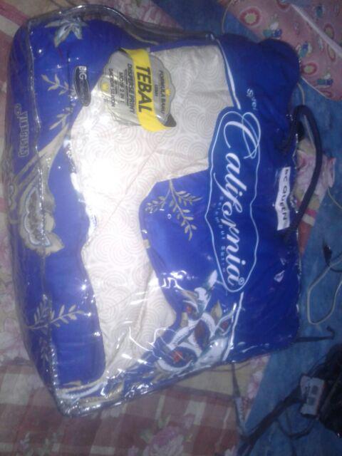 Bedcover + Sprei Rumbai California 160x200 Queen Size 160 Jane Feder Oris Alvia Elba Raisha Bc