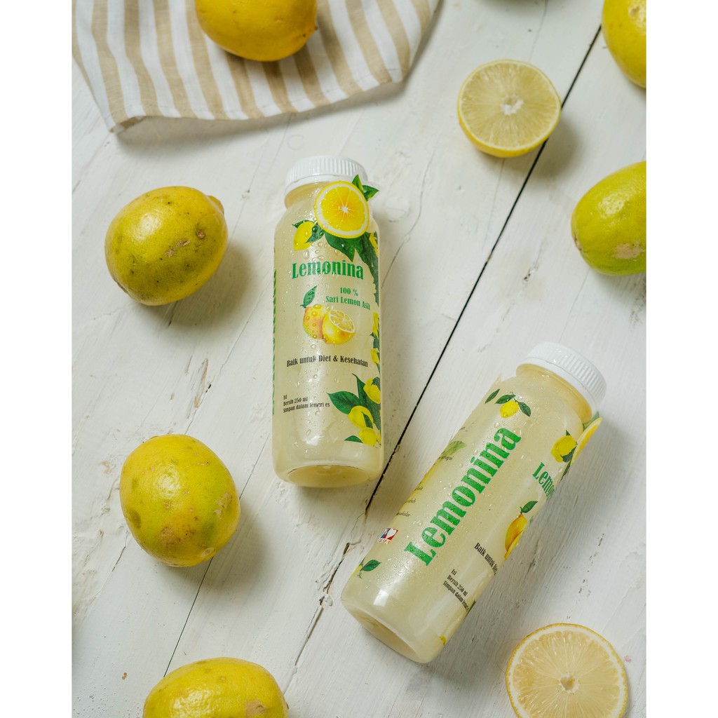 

Lemonina Sari Lemon asli ukuran 250ML - 500ML PIRT