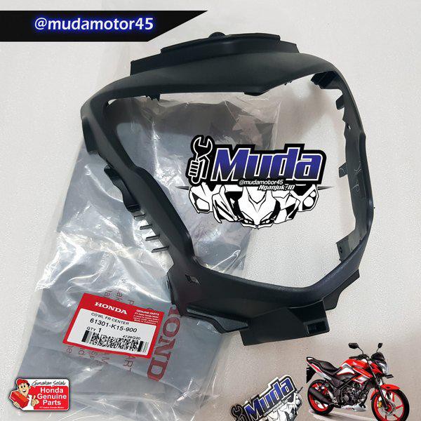 Paling Laku Cowl Fr Center I 61301-K15-900 I Cover Lampu Depan Topeng Cb150R Cb 150 R Old Nonled