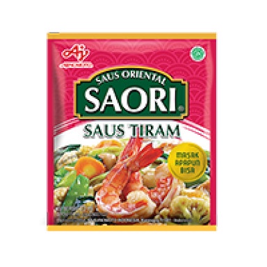 

SAORI SAUS TIRAM 10 SACHET - Ajinomoto BUMBU MASAK INSTAN GROSIR