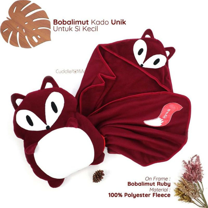 Cuddleme Bobalimut Boneka Bantal Selimut Cuddle me