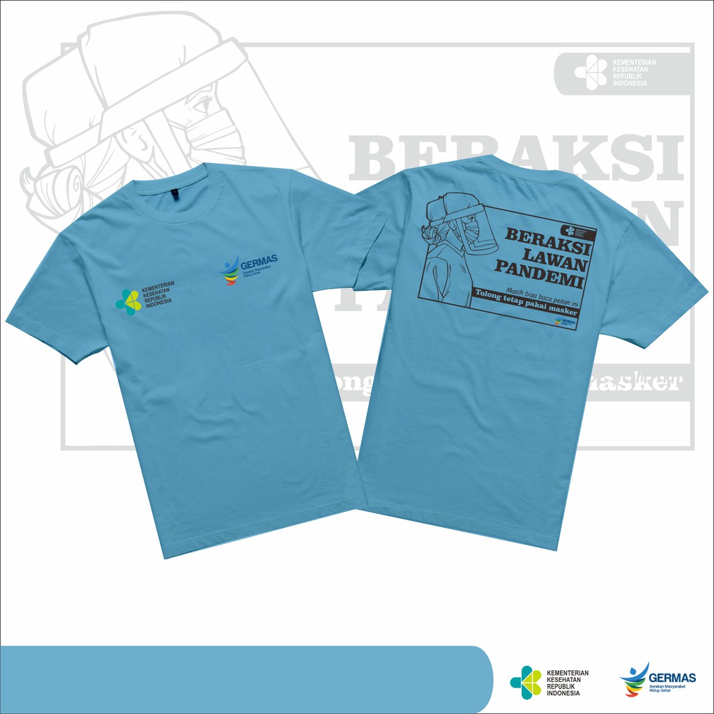 Kaos Vaksinator SATGAS COVID 19 KEMENTERIAN KESEHATAN REPUBLIK INDONESIA