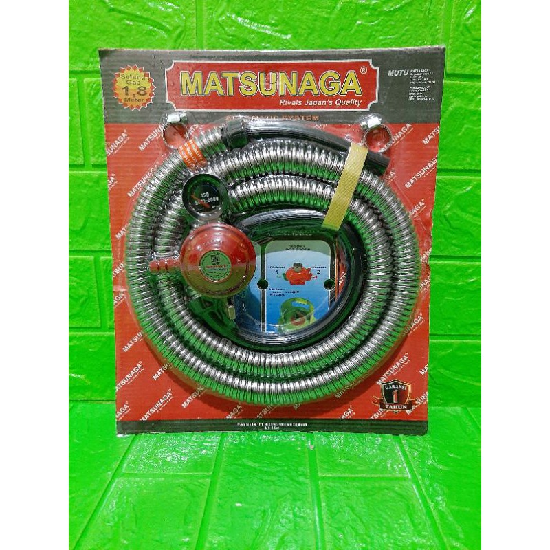 Selang paket regulator gas Matsunaga | Shopee Indonesia