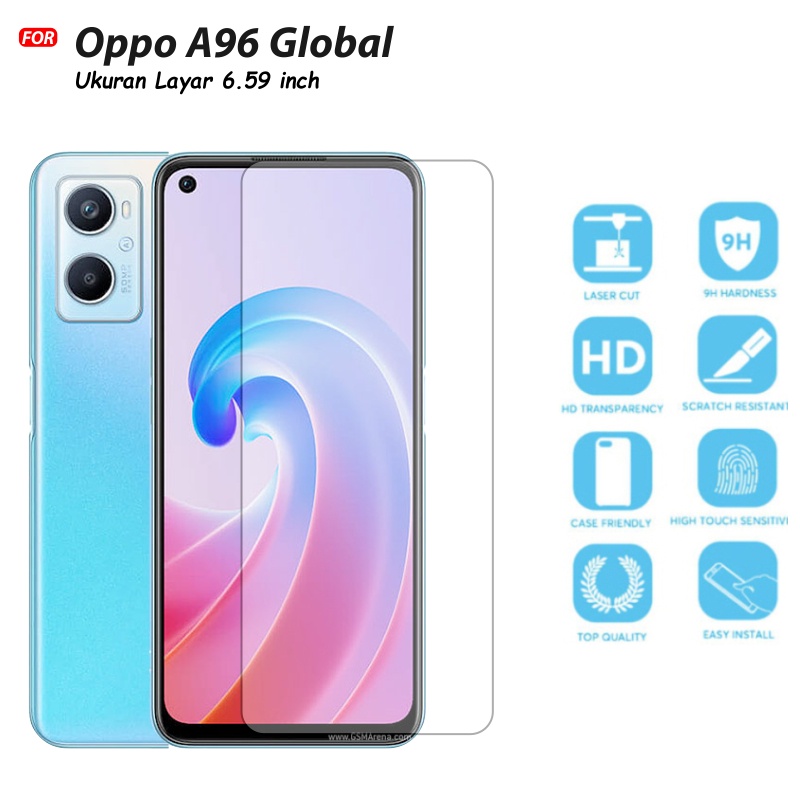 Tempered Glass Oppo A96 Global Premium Quality Anti Gores Kaca