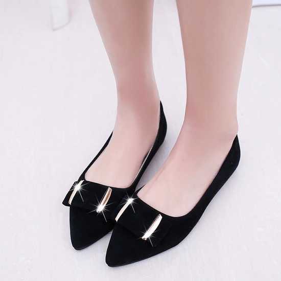 Sepatudari Karin Flatshoes wanita sepatu balet wanita sepatu pita nyaman dipakai KR-FS0003