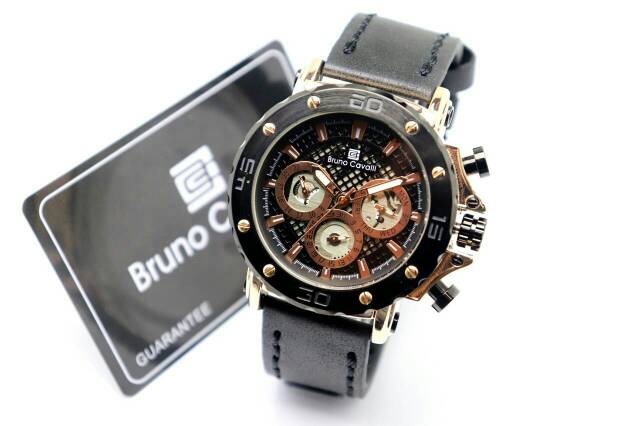 Jam tangan original pria chrono bruno cavalli bc0320