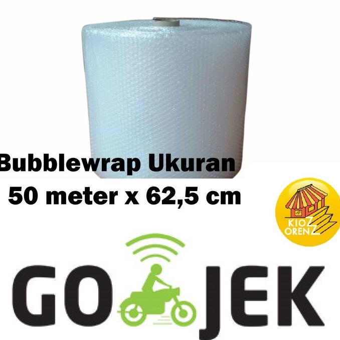 

[BISA COD] Grosir Plastik BUBBLEWRAP 50 Meter x 62,5cm Bubble Wrap Packing Online