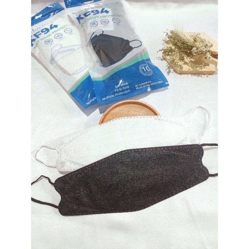 MASKER KF94 4PLY EZIO KOREA KUALITAS PREMIUM 3D KOREAN MASK