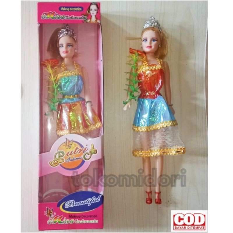 mainan anak perempuan boneka berbi murah