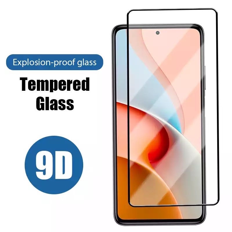 TEMPERED GLASS 9D FULL COVER XIAOMI REDMI NOTE 12 12PRO 11 11S 11PRO 10 10S 10 PRO 9 9 PRO 8 8 PRO 7 7 PRO ANTI GORES KACA FULL LEM