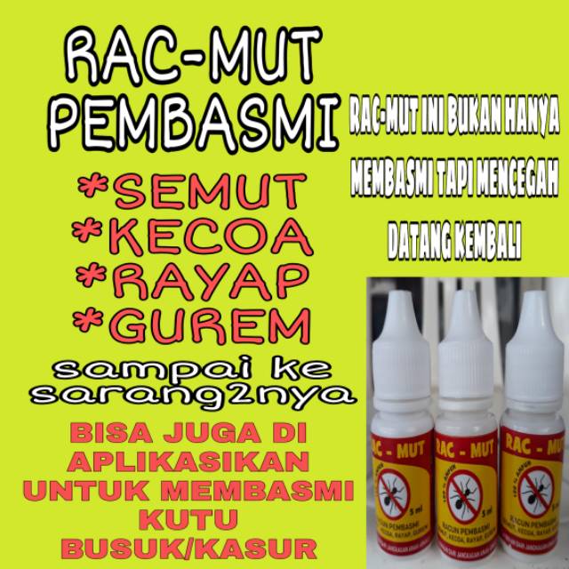 obat pembasmi semut kecoa Rayap gurem | Shopee Indonesia