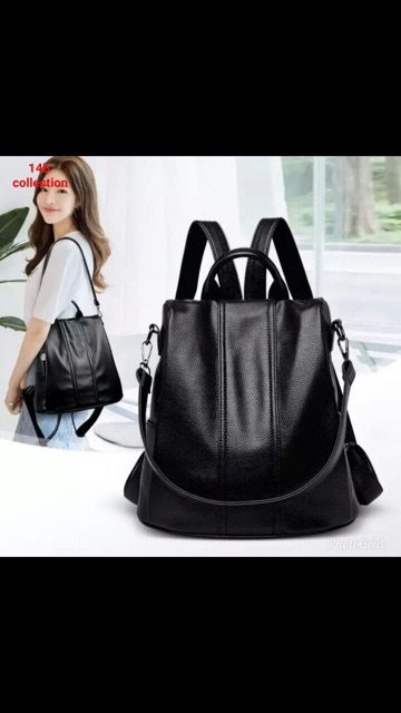 Backpack kulit ransel kulit wanita tas wanita murah backpack murah ransel wanita multifungsi