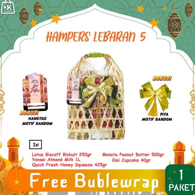 

monggo] Hamper Lebaran 5/Hampers Ramadhan/Parcel Madu Biscof Monsta Yonsei Emi