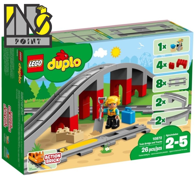 Jual LEGO 10872 - Duplo - Train Bridge 