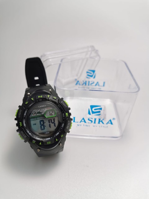 LASIKA jam tangan Anak SD remaja tahan air sporty digital ada led