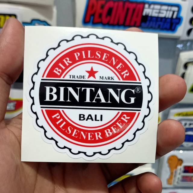 Sticker printing BINTANG minim pembelian harus 20rb