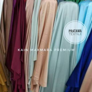 Maxmara premium/kain kebaya dres,dan puring/maxmara polos ...