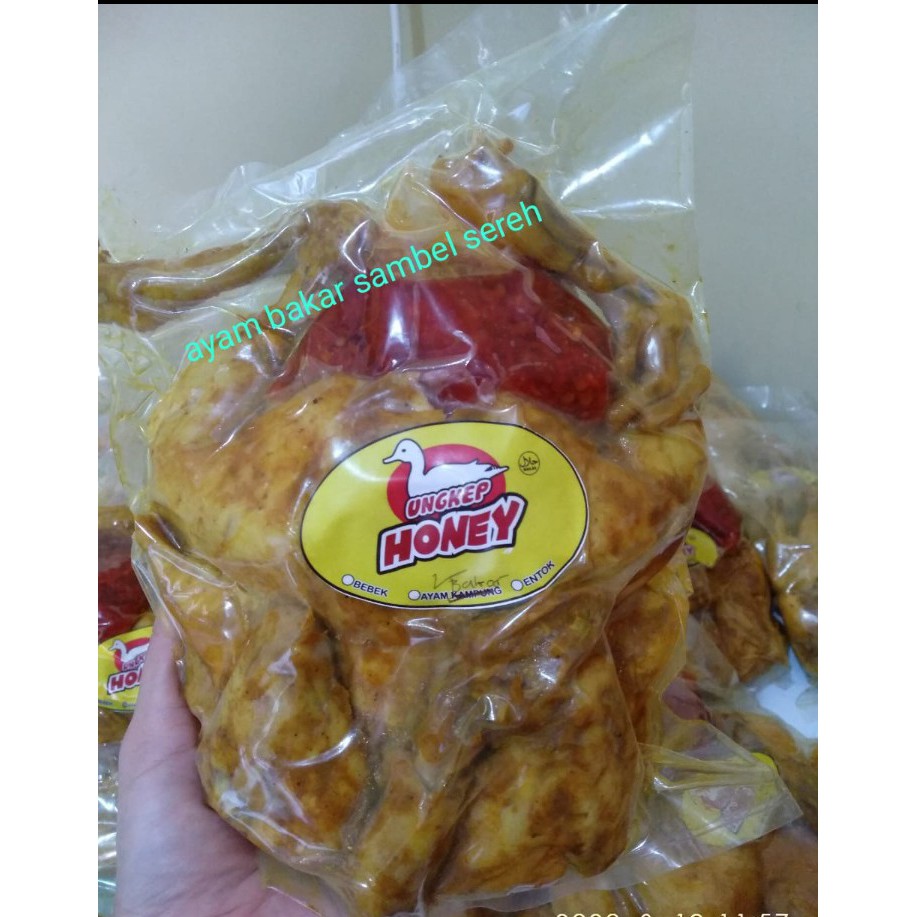 

Ayam Bakar lengkap Sambal Sereh