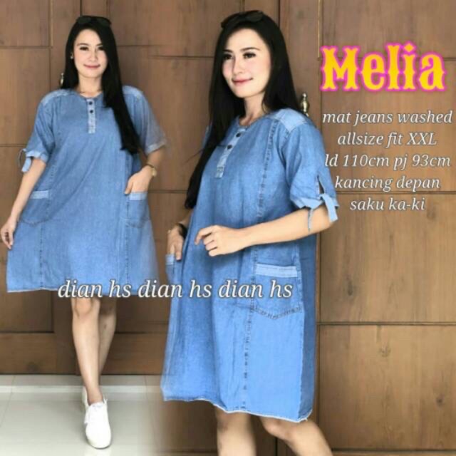 Melia dress jeans