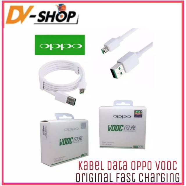 Kabel Data Oppo VOOC Fast Charging 4A Original 100%/Kabel Data Oppo F9 F7 F3 plus F1 plus