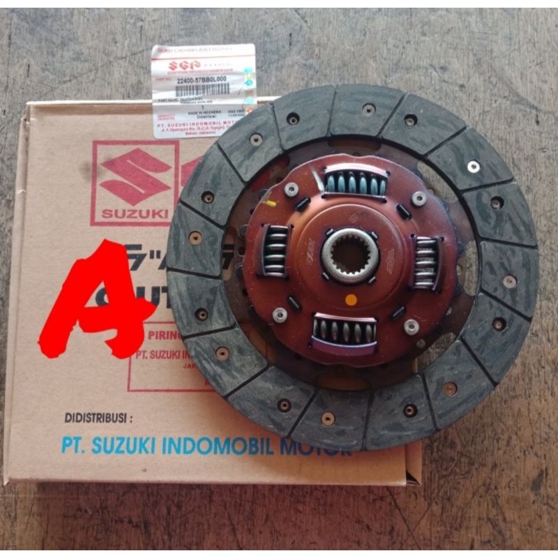 Kampas Plat Kopling Clutch Disc ORI Futura 1.5 Carbu Efi Injeksi Vitara Escudo Sidekick APV ARENA