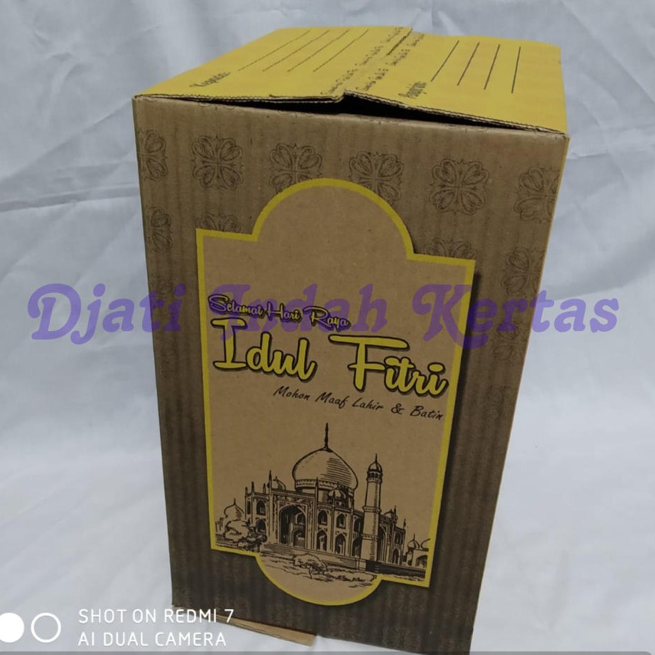 PROMO !!! Kardus Idul Fitri / Kardus Lebaran / Kardus Parcel / Kardus sembako (Uk. 30x20x20) 10pcs