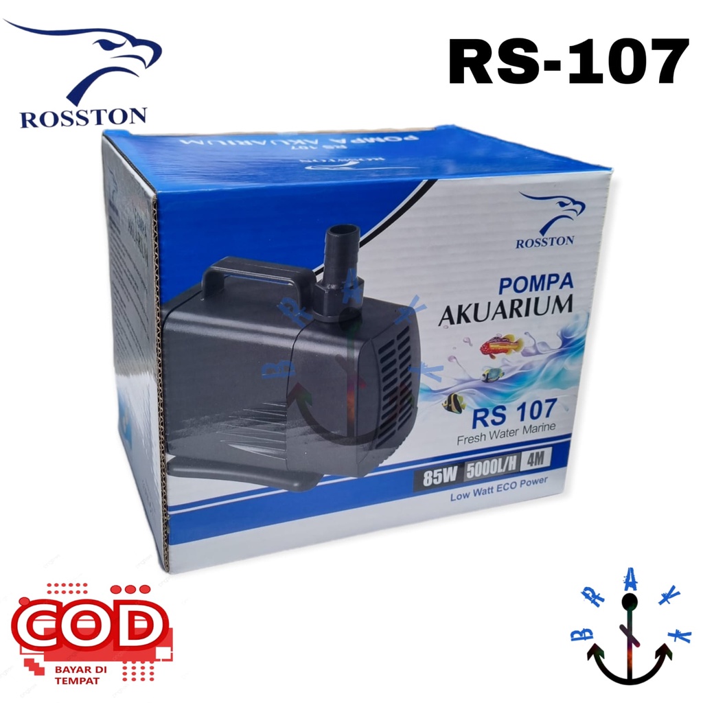 Pompa Air Hidroponik Kolam Murah Rosston WP 107 PROMO