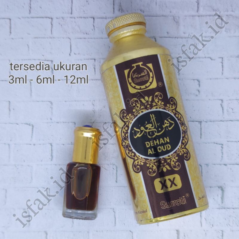 Minyak Gahru Dehan Al Oud XX Surrati Parfum Original