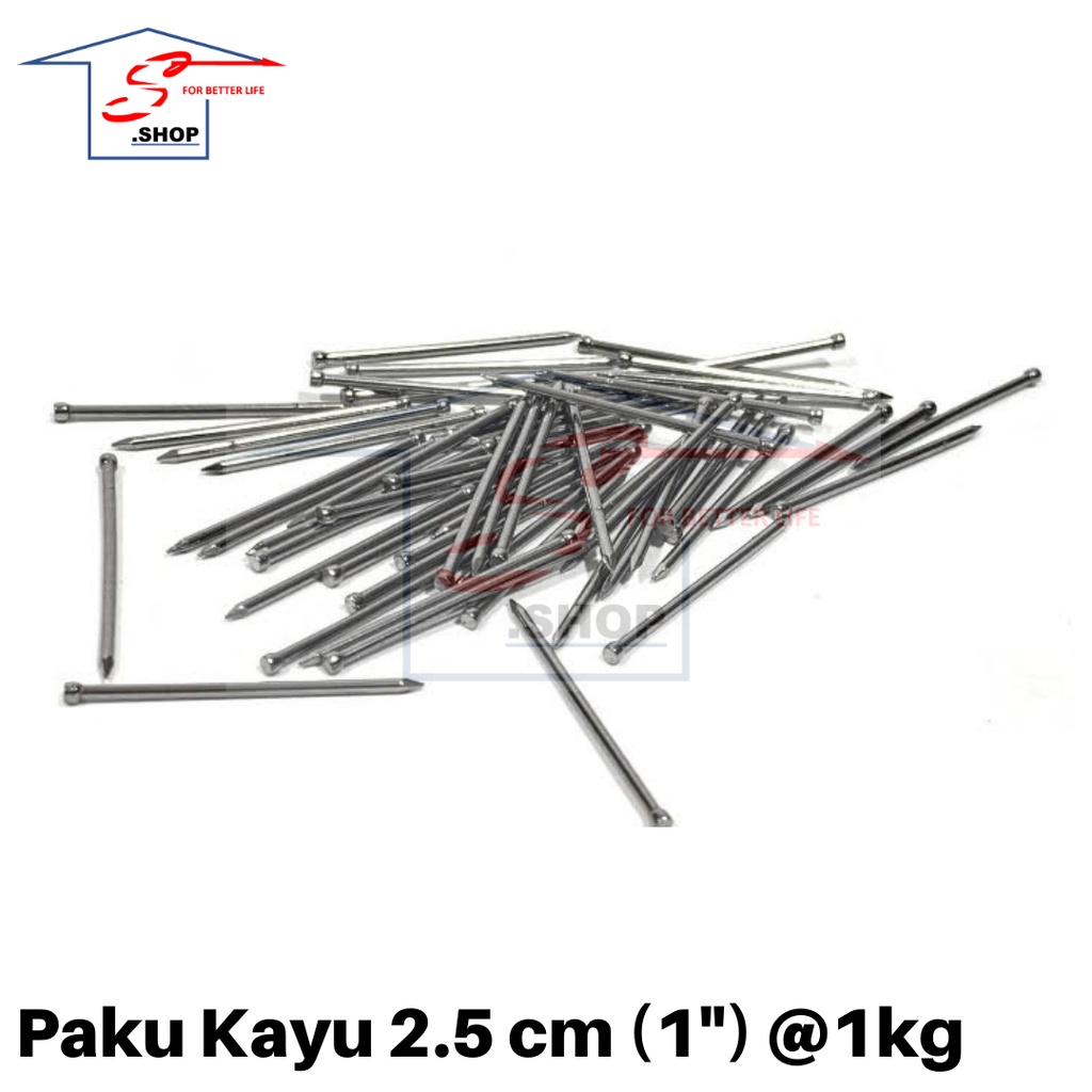Paku Kayu 2.5 cm (1") Kualitas Premium