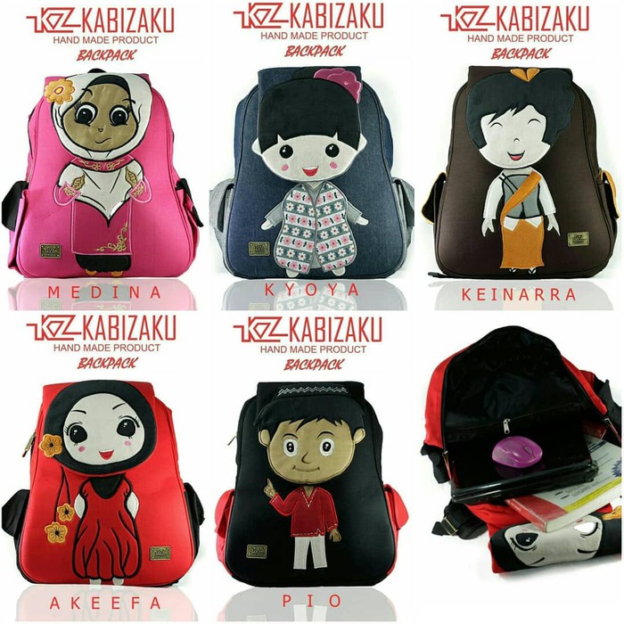 KABIZAKU BackPack Tas Ransel Kulaitas Bagus