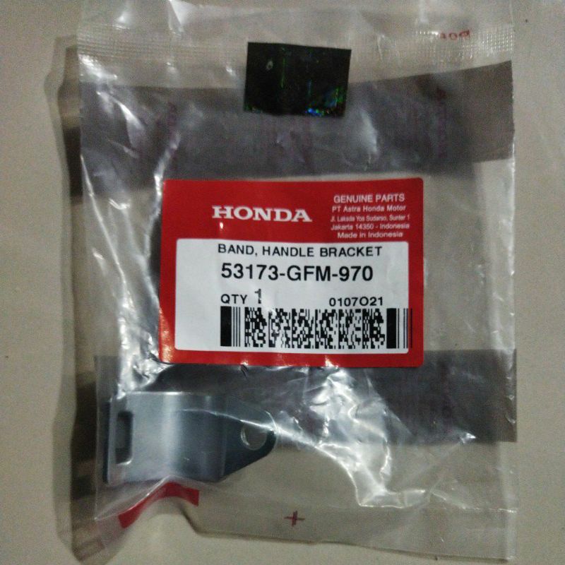 Plat Klem Handle Rem Kiri (Band Handle Bracket) - Beat fi, Vario 150 eSP, Spacy 53173GFM970