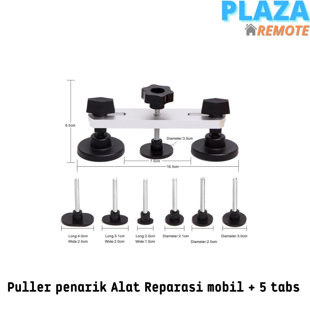 Alat Perbaikan Mobil kaki 3 ketok magic + 6 tabs