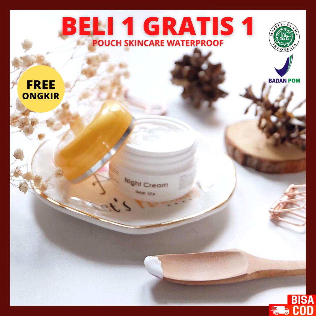 NIGHT GLOW CREAM Rinna Diazella | Eceran Cream Malam Rinna Diazella (RD)