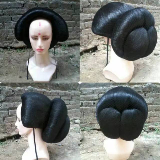 Wig.sanggul/sanggul wig.sanggul praktis