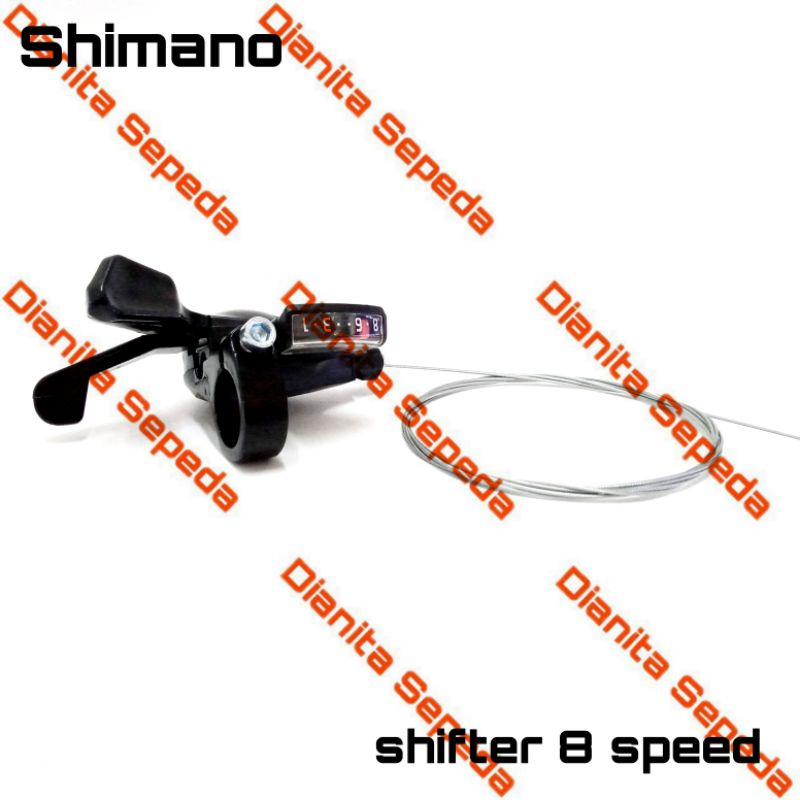 shifter shimano 8 speed untuk sepeda lipat mtb operan belakang shift rd 8 percepatan