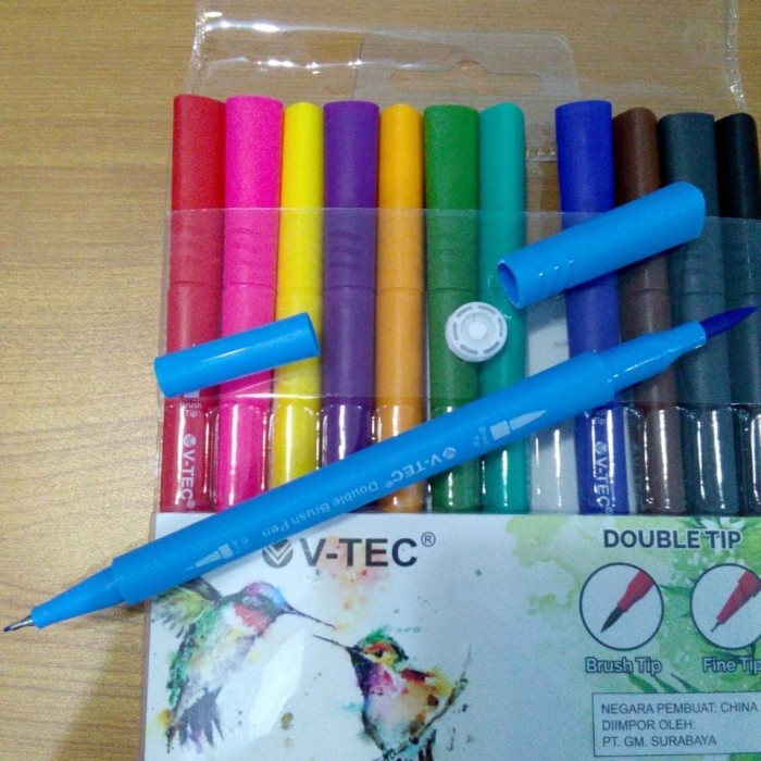 

Sale!!! Brush Pen V-Tec 12 Wrn Promo